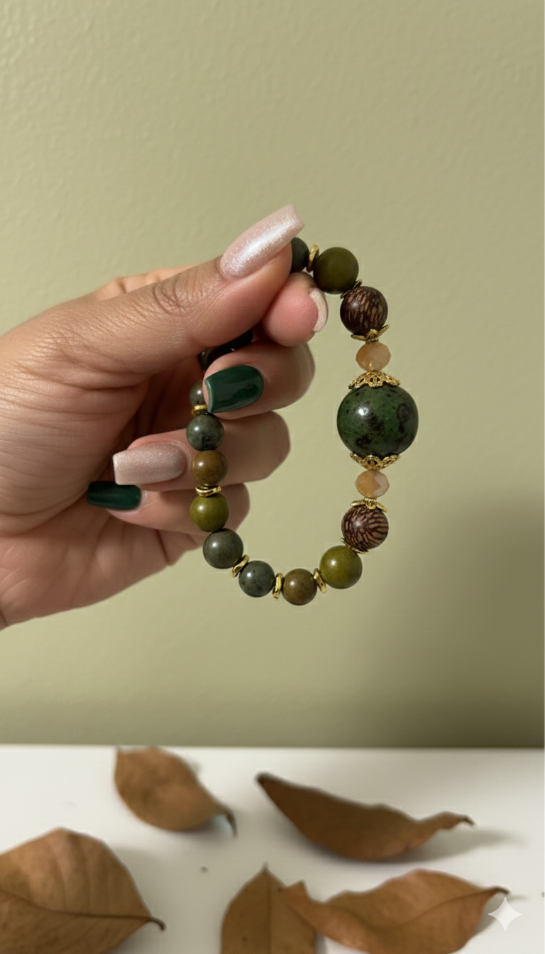 🌿 L'Âme du Bracelet : Sérénité Sauvage