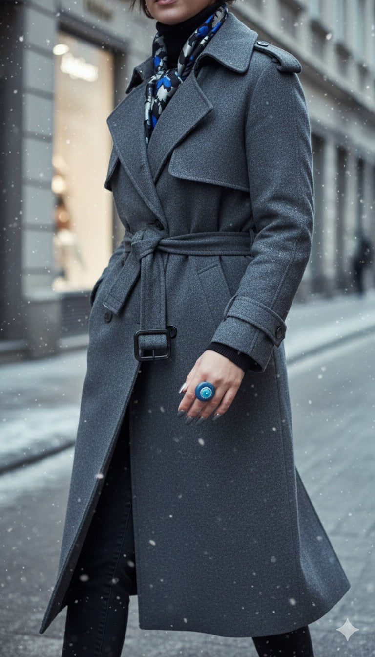 Bague "Hiver Digital"
